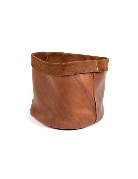 BAAK | Grand cache pot en cuir