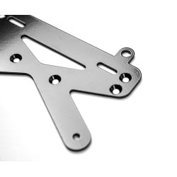 US license plate bracket with license plate light bracket 2