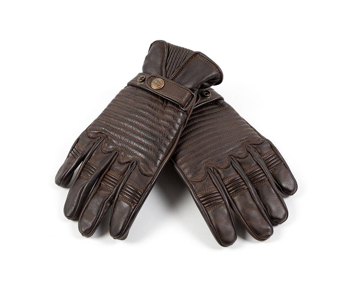 Gants Garage Leather  Brown