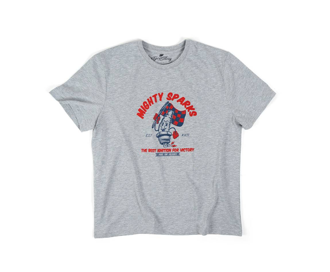 Age of Glory T-Shirt Might Sparks - H.Grey