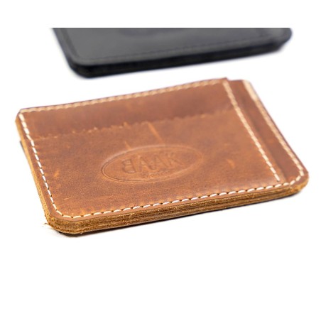 Card holder in leather BAAK