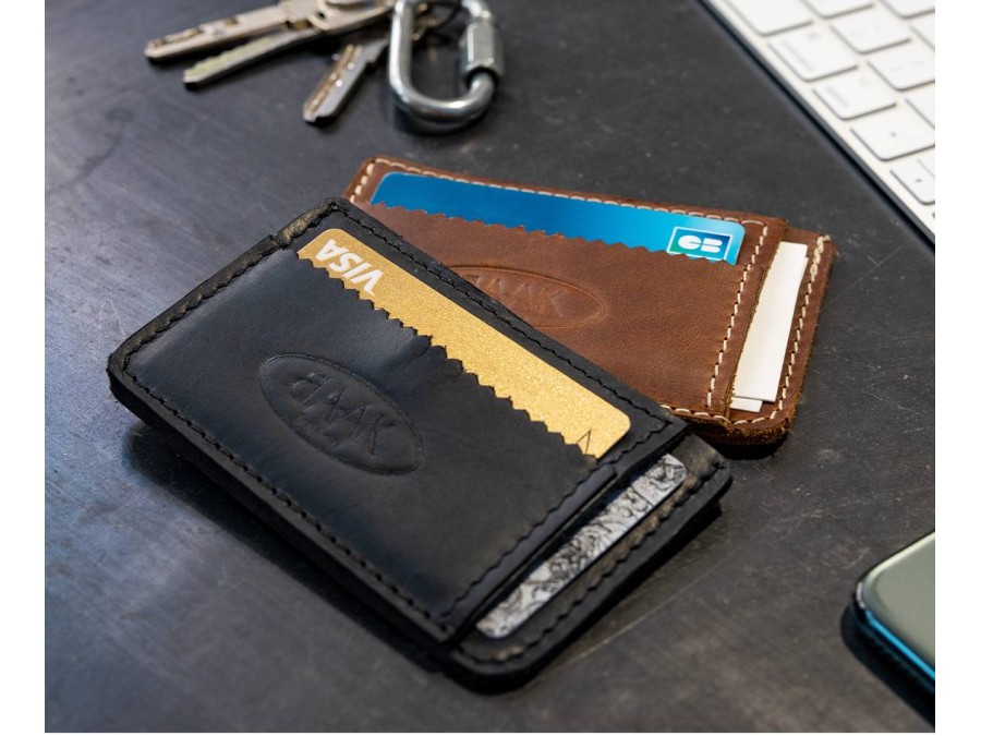 Card holder in leather BAAK