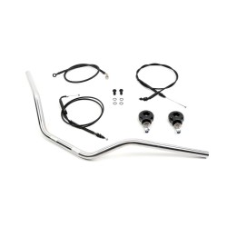 Wide Flat Track handlebar kit for Royal Enfield 650 Interceptor
