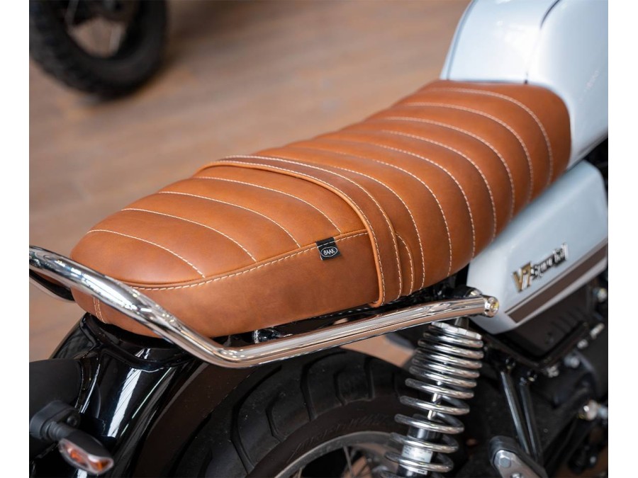 Heritage Ledersattel für Motorrad Guzzi V7 850