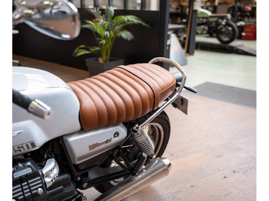Asiento en cuero Heritage para Moto Guzzi V7 850