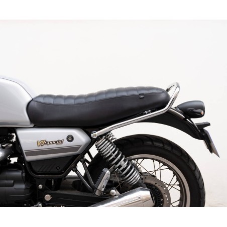 Sella in pelle classica per Moto Guzzi V7 850