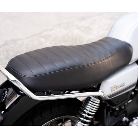 Sella in pelle classica per Moto Guzzi V7 850
