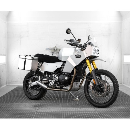 Sitzbank aus Leder Aventures für Triumph Scrambler 1200 XC/XE/X