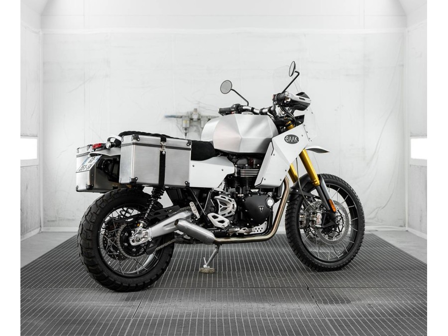 Ledersattelabenteuer für Triumph Scrambler 1200 xc/xe