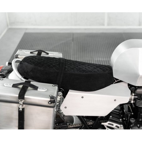 Adventuras de silla de cuero para Triumph Scrambler 1200 XC/XE