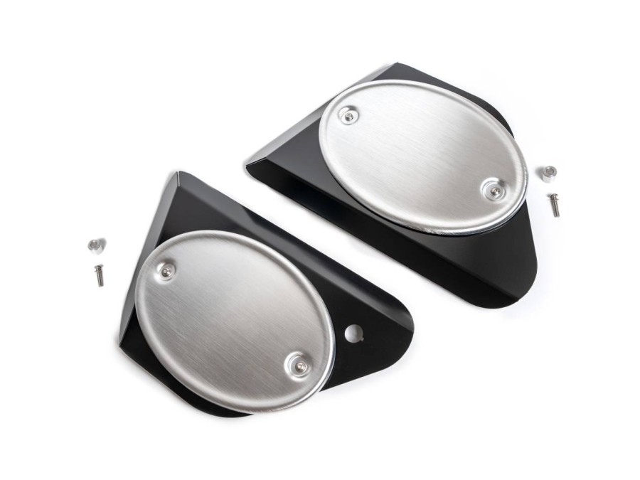 Cache latéral avec plaque numéro pour Moto Guzzi V7 850