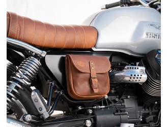 Moto Guzzi V7 850 Centenary Right Side Bag Cafe Racer Scrambler