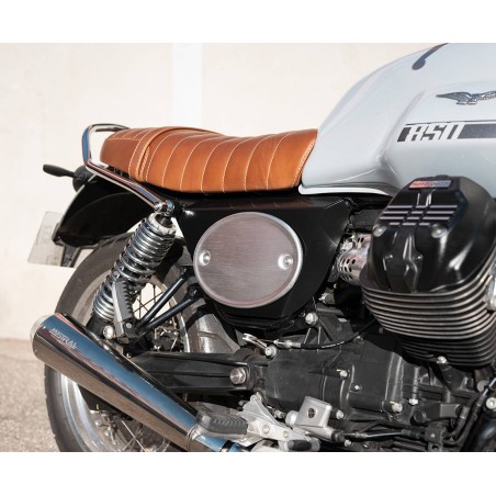 Side cover with number plate for Moto Guzzi V7 850