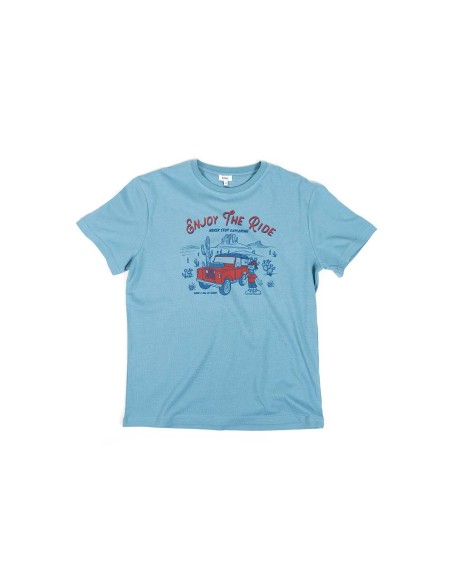 T-shirt Enjoy The Ride blu