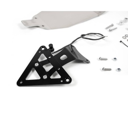 Plate holder for original Triumph Scrambler 1200 XC/XE mudguards