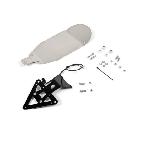 Plate holder for original Triumph Scrambler 1200 XC/XE mudguards