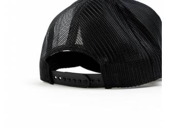 Black Trucker cap - White BAAK logo on front - one size fits all