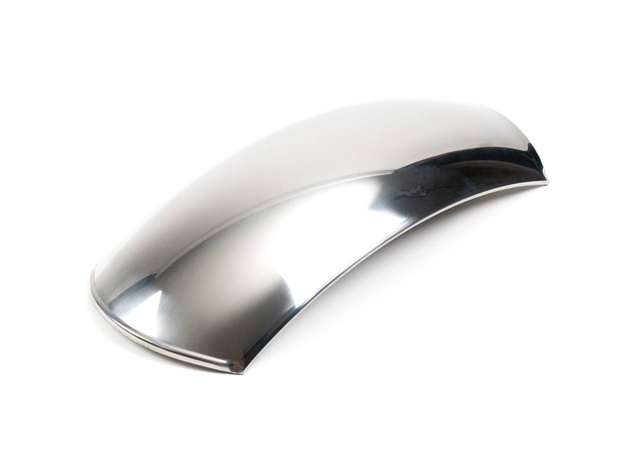 parafango posteriore corto moto café racer inox lucidato