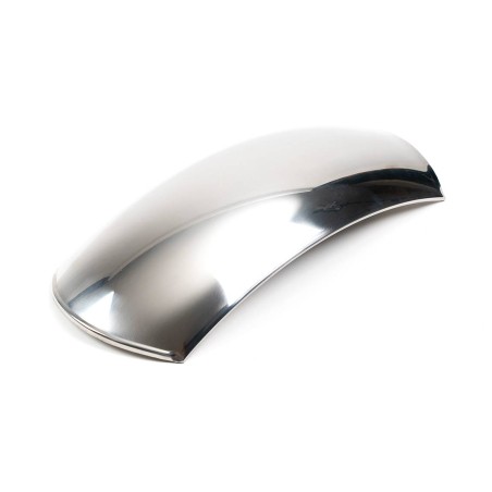 parafango posteriore corto moto café racer inox lucidato