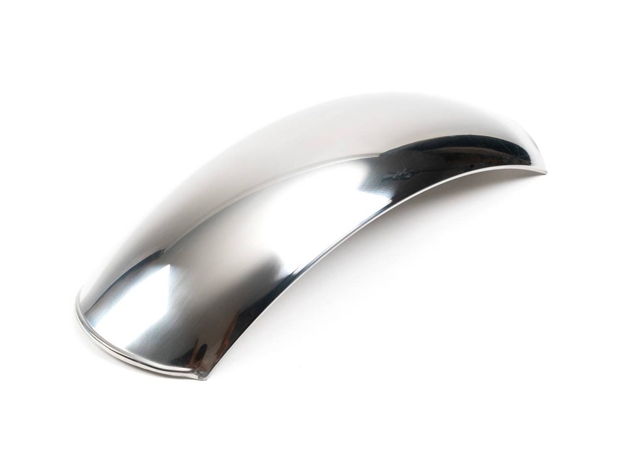 parafango posteriore medio moto café racer inox lucidato