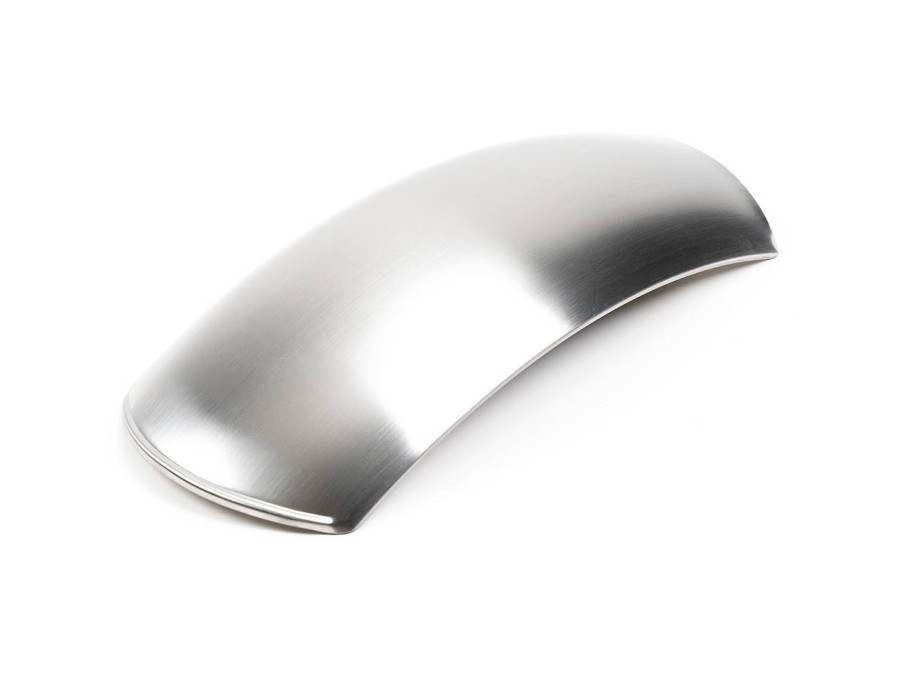 parafango posteriore corto moto café racer inox spazzolato