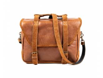 Large Leather Messenger Bag