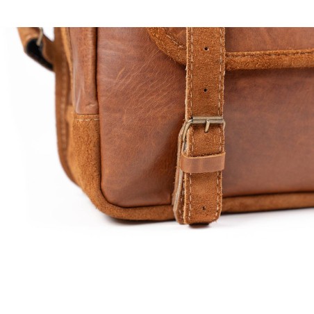 Bolsa de cuero grande