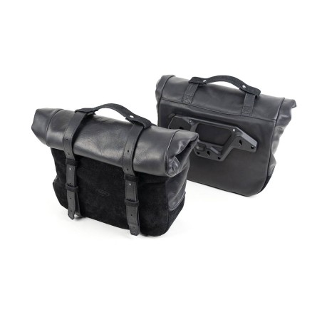 Supporto grande borsa in cuoio per kit sella corta Triumph (dopo 2016)