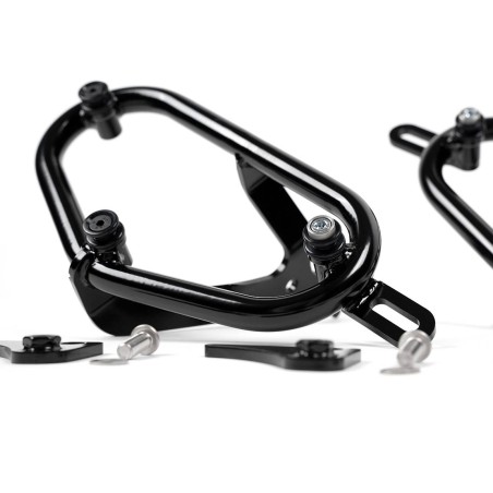 Supporto grande borsa in cuoio per kit sella corta Triumph (dopo 2016)