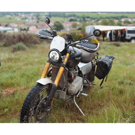 Saute-vent para Triumph Scrambler 1200 XE/XC aluminio BAAK