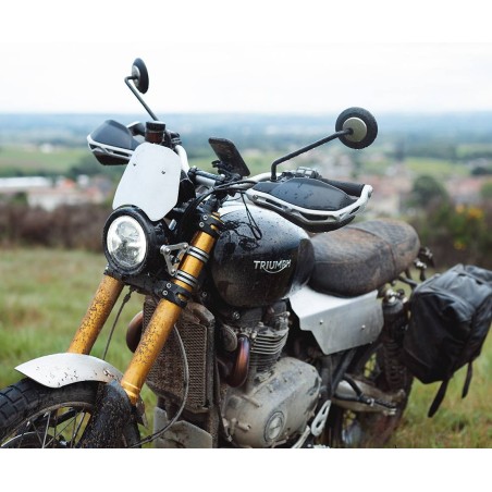 트라이엄프 Scrambler 1200 XE/XC용 알루미늄 숏 윈드스크린 BAAK