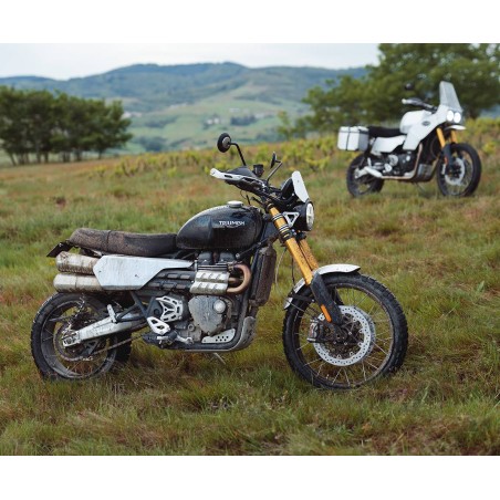 트라이엄프 Scrambler 1200 XE/XC용 알루미늄 숏 윈드스크린 BAAK