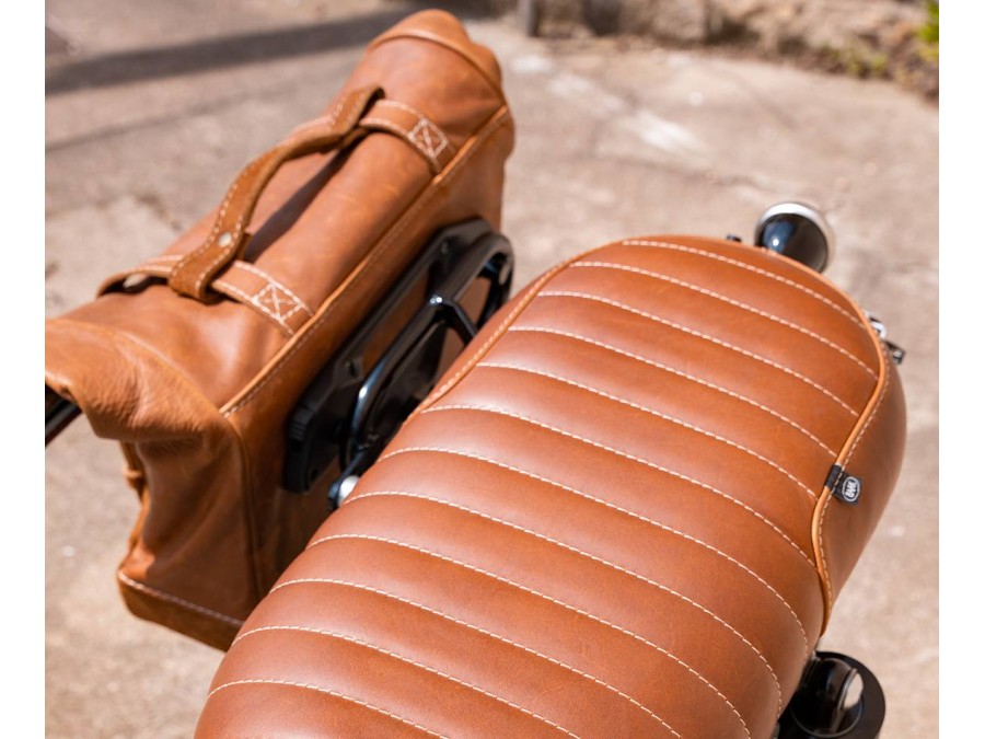 Bracket for large leather saddlebag for short-seat kit Triumph (after 2016)
