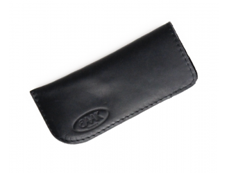 Leather glasses case Black