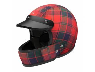 Casque VELDT - Tartan Intégral Casquette