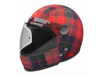 Casque VELDT - Tartan Intégral Visière