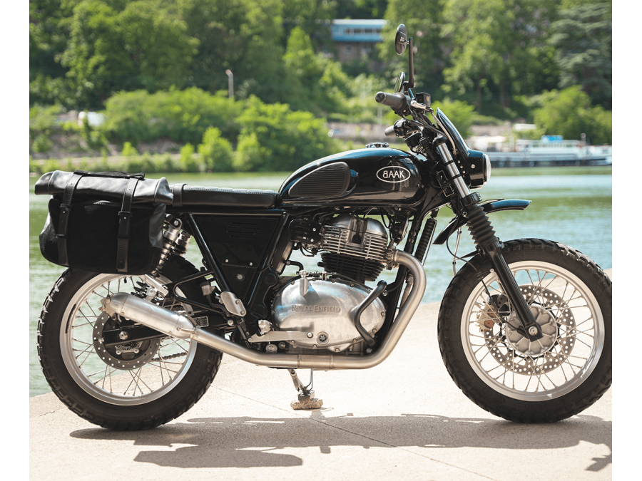 Royal Enfield - interceptor - Seitendeckel