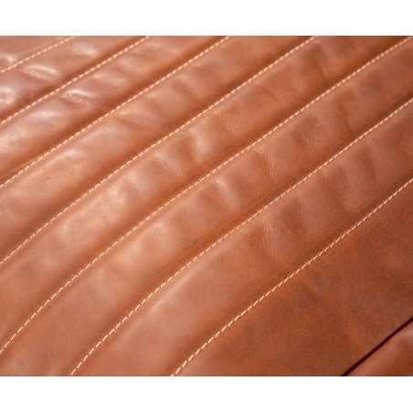 Handcrafted leather front seat covers for Citroën Mehari - French quality