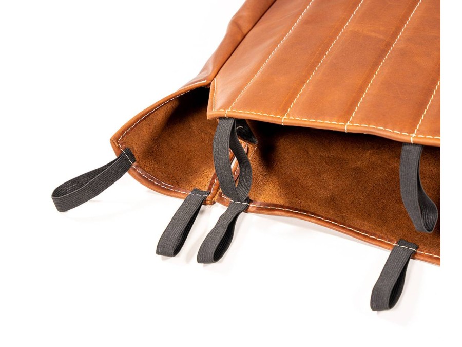 Fundas de cuero artesanales para asientos delanteros para Citroën Méhari - Calidad francesa