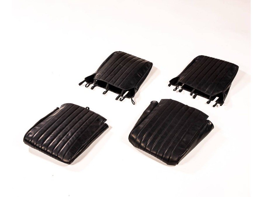 Fundas de cuero artesanales para asientos delanteros para Citroën Méhari - Calidad francesa