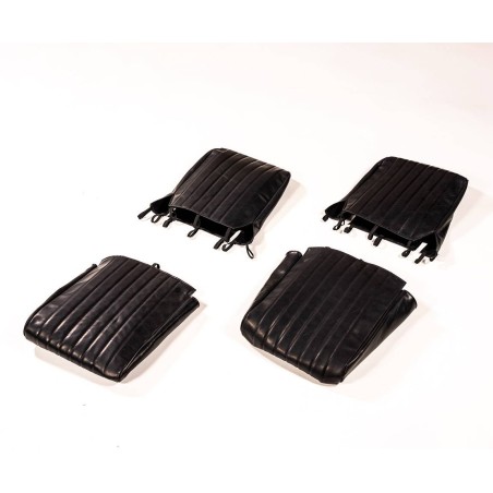 Handcrafted leather front seat covers for Citroën Mehari - French quality