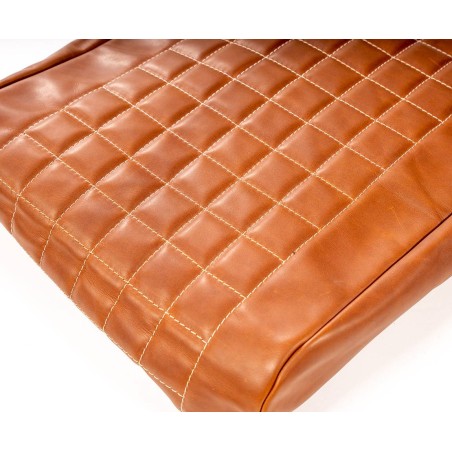 Handcrafted leather front seat covers for Citroën Mehari - French quality