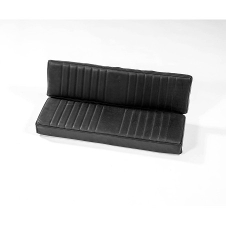 Complete rear bench seat in genuine leather for Citroën Méhari / Eden