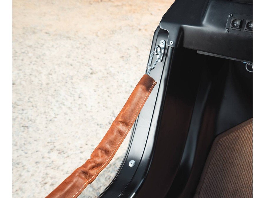 Lederhülle / Lederummantelung in hoher Qualität für die Kettenabdeckung der Méhari Citroën