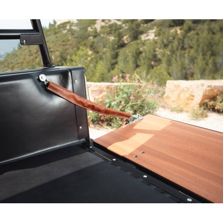 Lederhülle / Lederummantelung in hoher Qualität für die Kettenabdeckung der Méhari Citroën