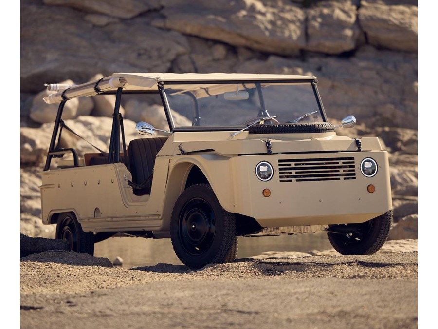Lederbänder für die vordere Motorhaube des Citroën Méhari oder Eden – gefertigt in France