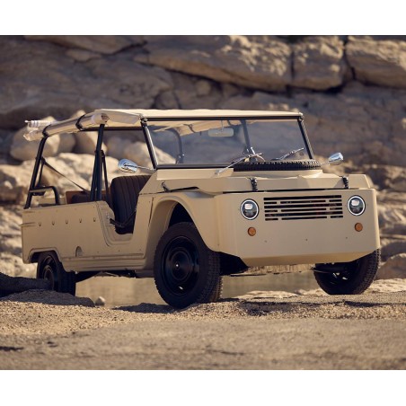 Sangles en cuir pour capot avant Citroën Méhari ou Eden – Fabriquées en France