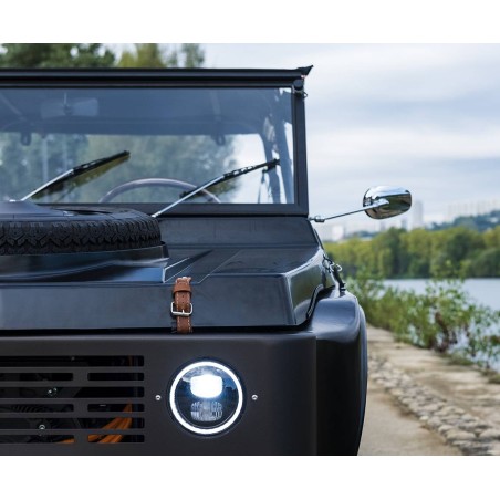 Sangles en cuir pour capot avant Citroën Méhari ou Eden – Fabriquées en France