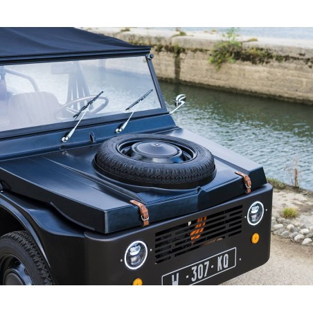 Sangles en cuir pour capot avant Citroën Méhari ou Eden – Fabriquées en France