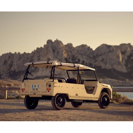 Leather Top Strap Kit for Citroën Méhari - Practical and Durable | Made in France